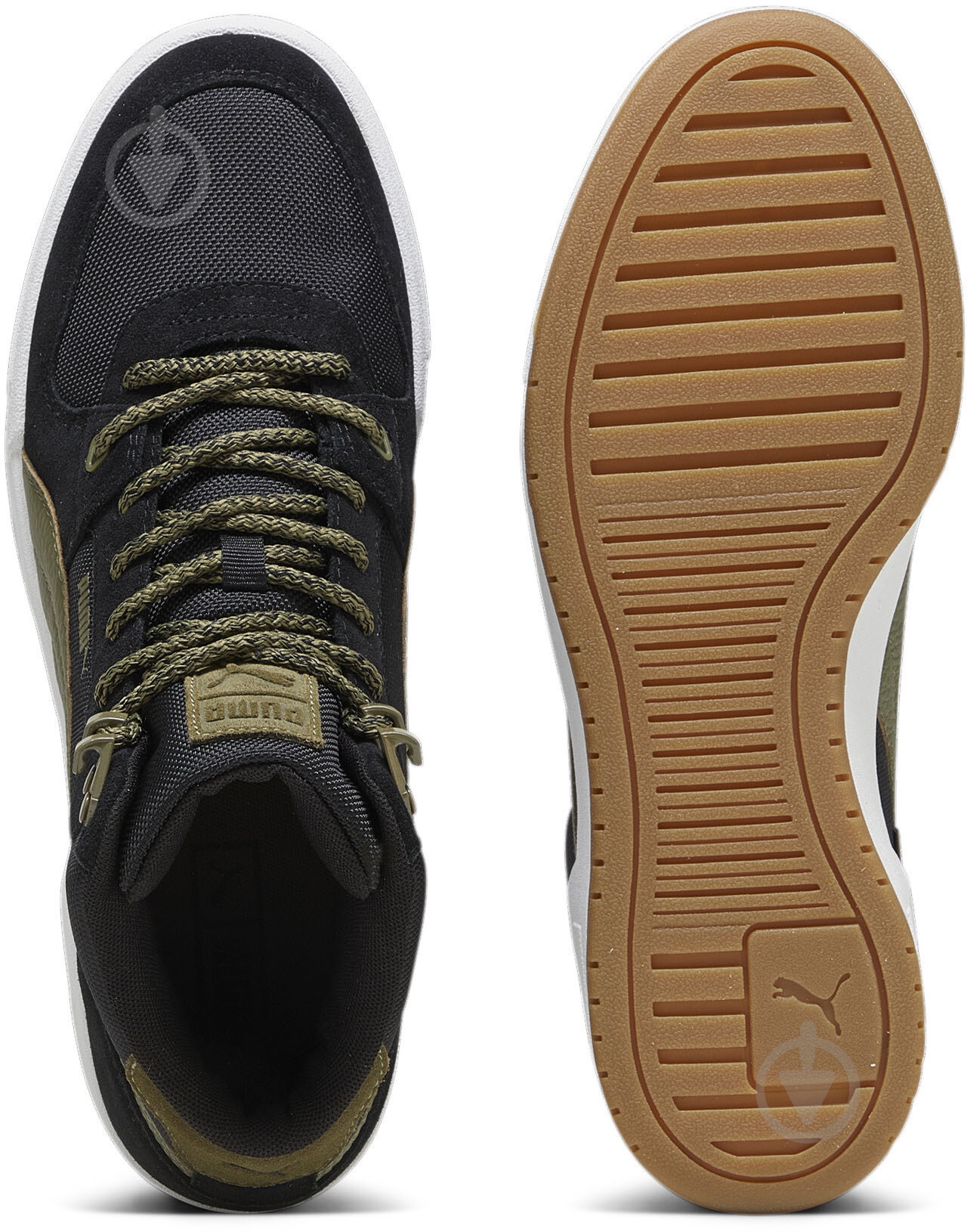 Кроссовки мужские демисезонные Puma CA PRO MID TRAIL 39327801 р.41 черные - фото 6