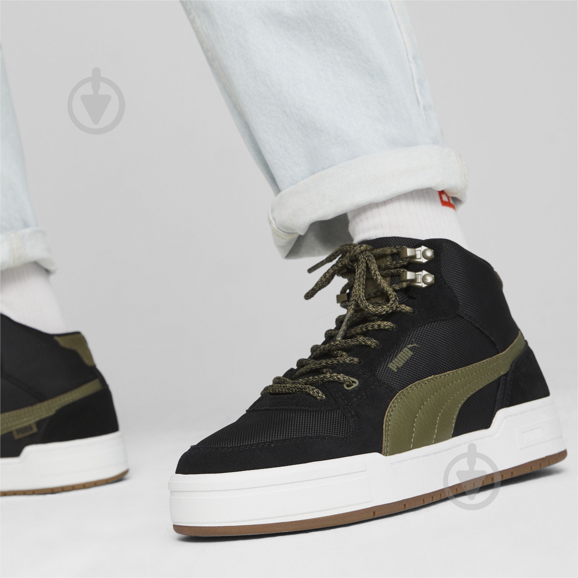 Кроссовки мужские демисезонные Puma CA PRO MID TRAIL 39327801 р.41 черные - фото 7