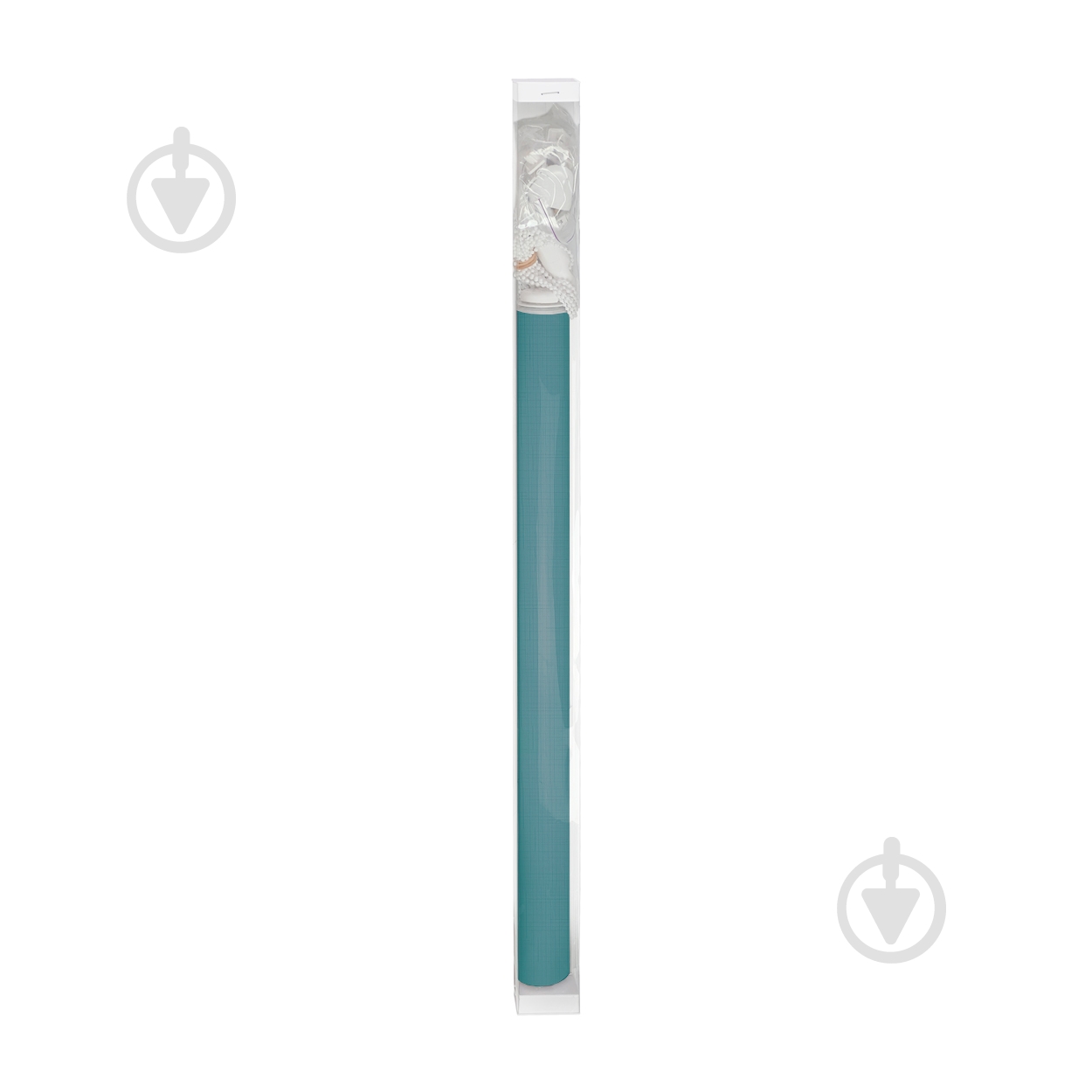 Ролета міні Rollotex LEN з фіксацією під нахил 63x160 см аквамаринова - фото 3 Ролета міні Rollotex LEN з фіксацією під нахил 63x160 см аквамаринова - фото 3