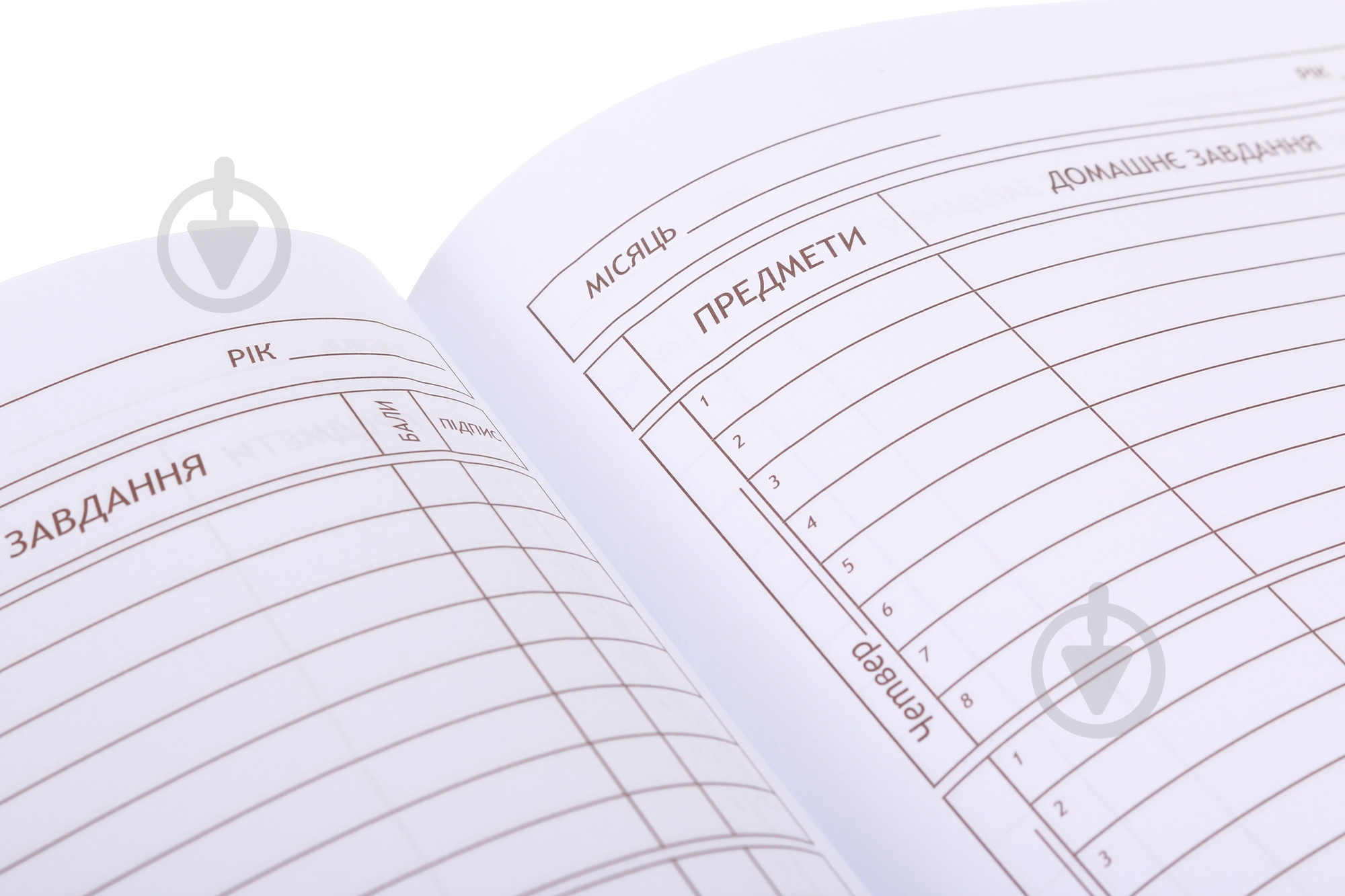 Щоденник шкільний HEART В5 40 аркушів тверда обкладинка KIDS Line ZiBi - фото 4