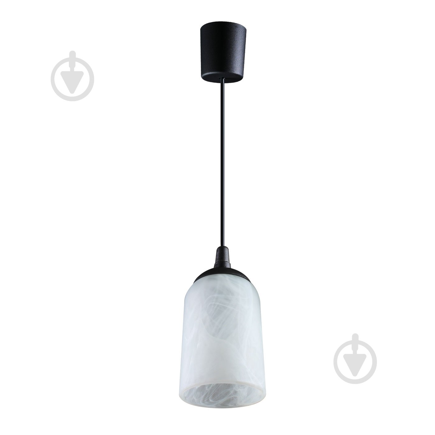 Подвес TK Lighting Cleo 1x60 Вт E27 белый/черный 968 - фото 1