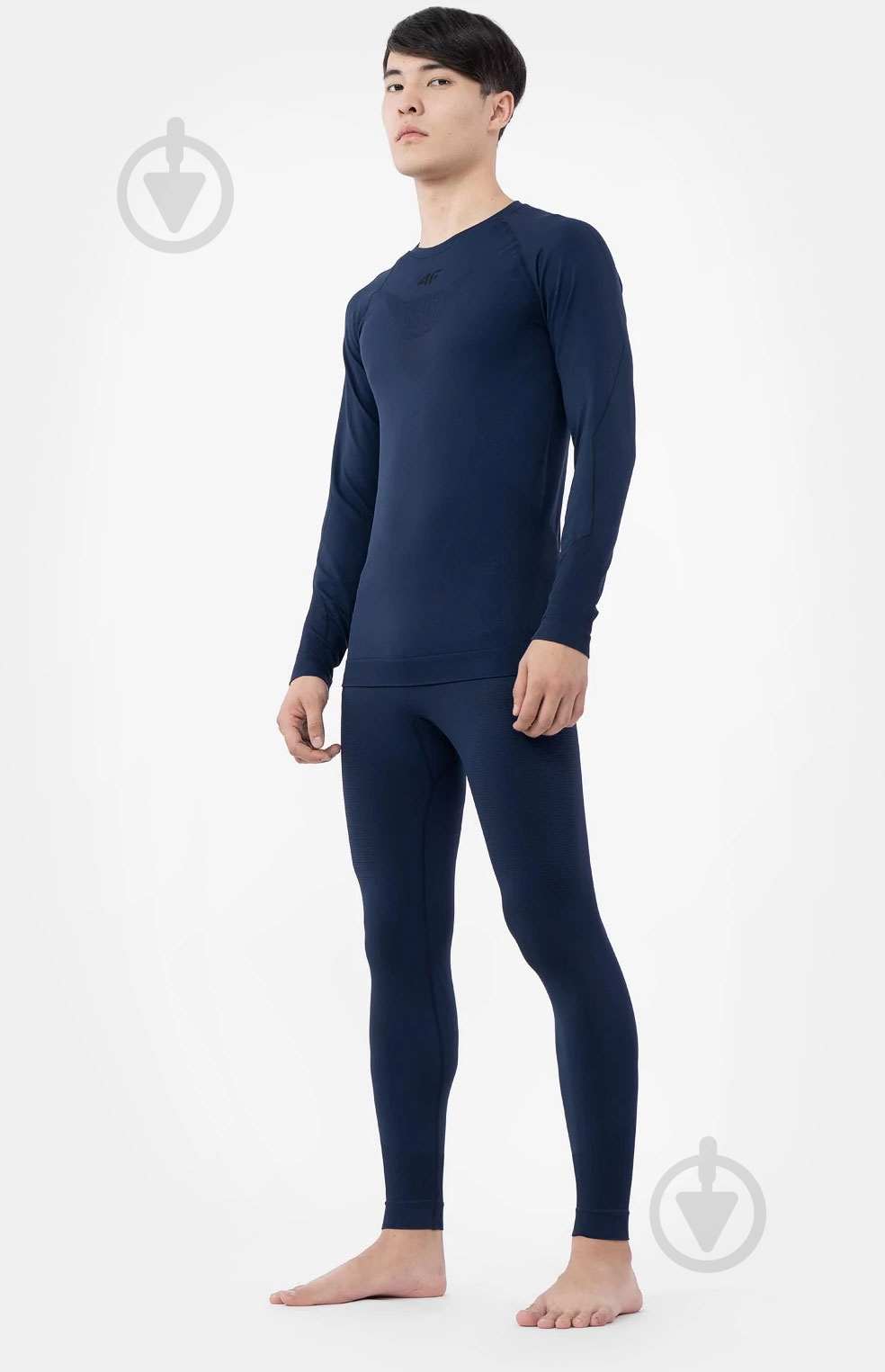 Термобрюки 4F SEAMLESS UNDERWEAR M072 4FAW22USEAM072-30S р.S/M синий - фото 2