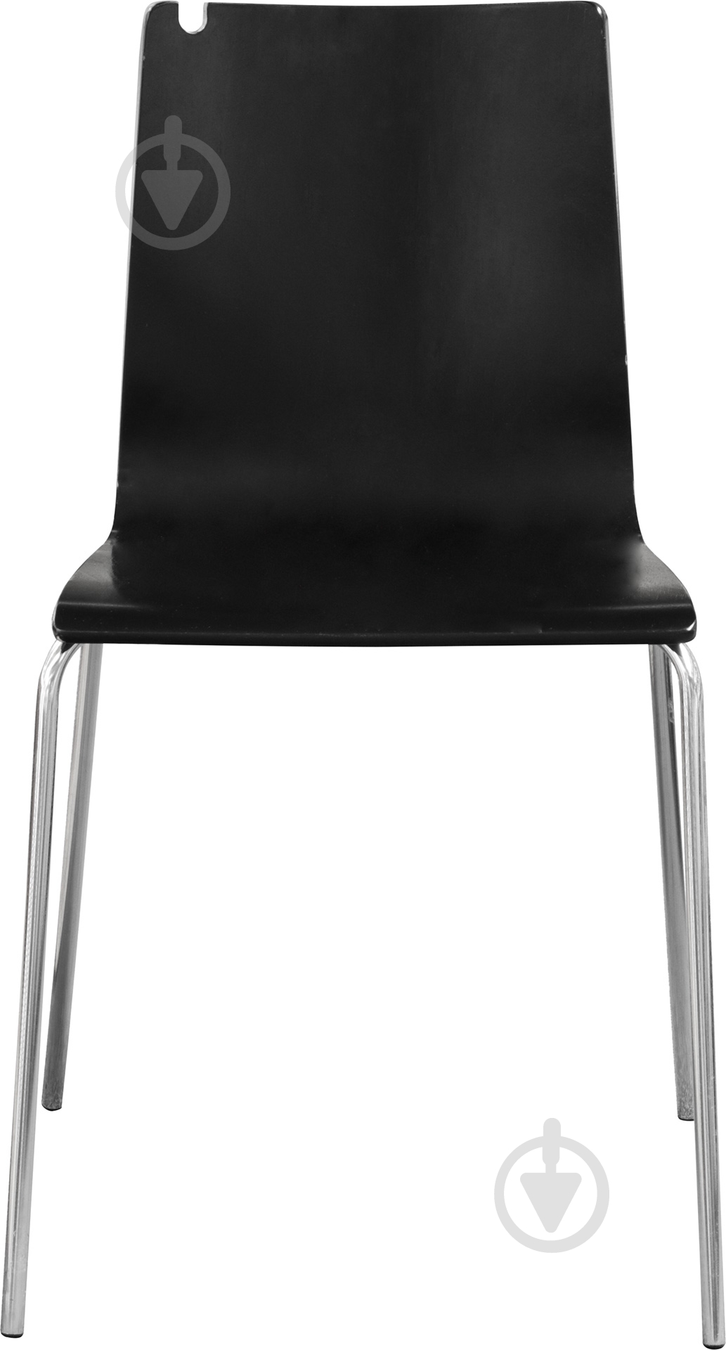 Стул обеденный AMF Art Metal Furniture Купер алюминий/венге - фото 2