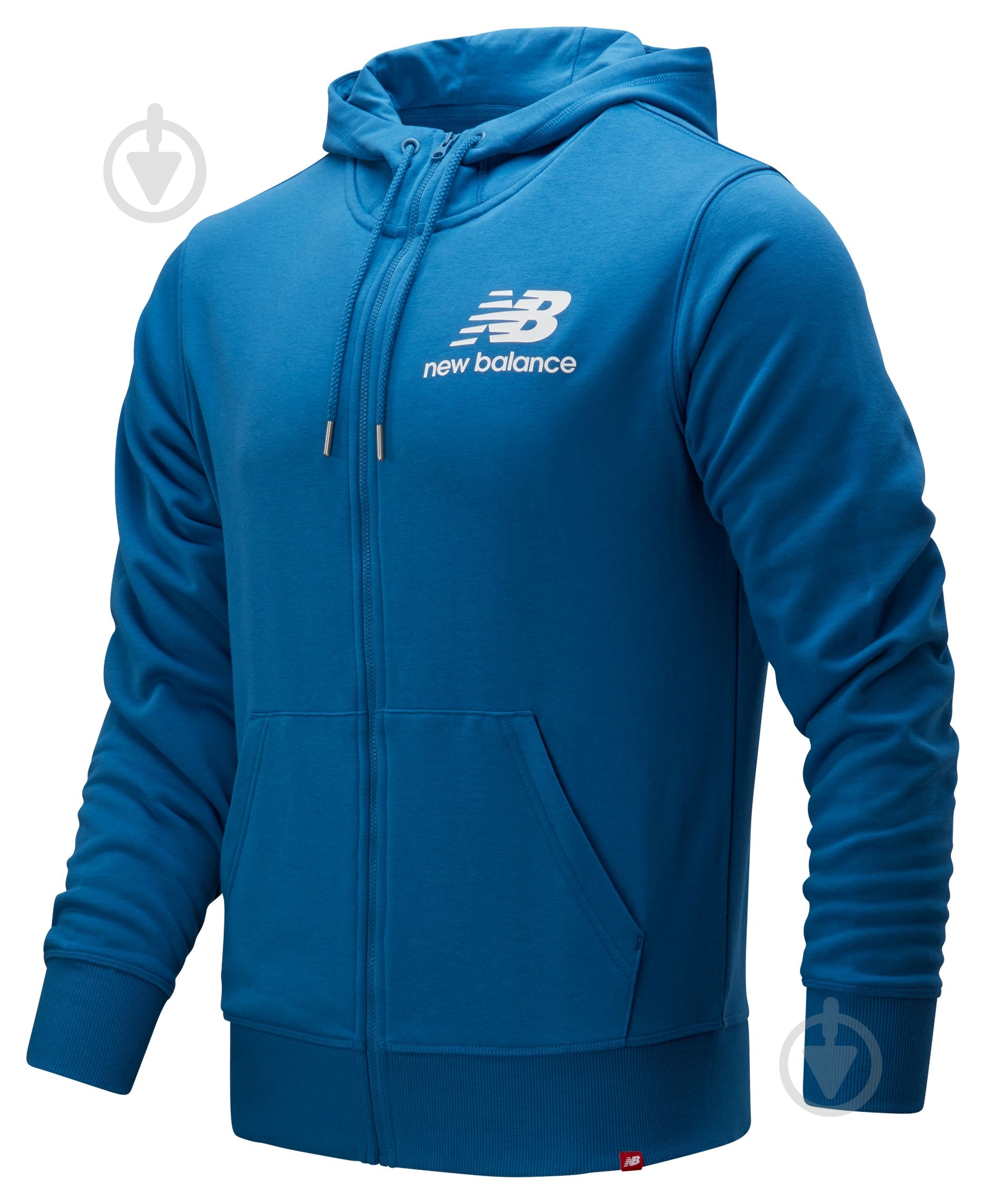 Ветровка мужская демисезонная New Balance MJ91549MAK р.M голубая - фото 1 Ветровка мужская демисезонная New Balance MJ91549MAK р.M голубая - фото 1
