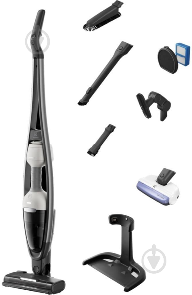 ВІТРИНА! Пилосос акумуляторний Electrolux ES62HB25UV 600 black/white - фото 1