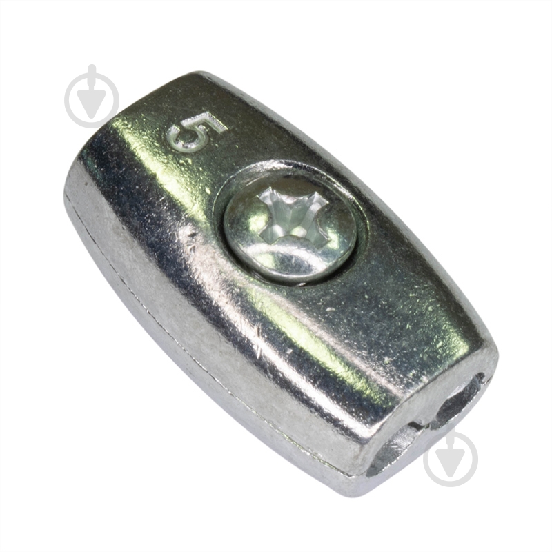 Зажим для троса бочкообразный 5 мм - фото 1