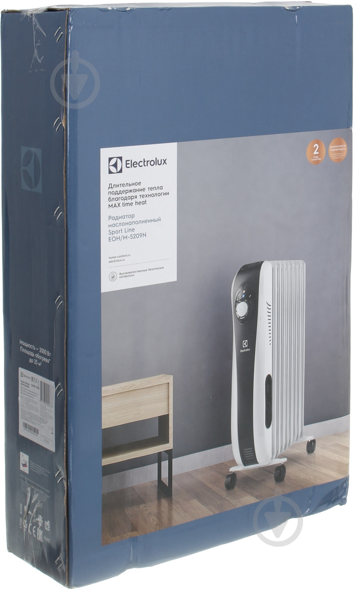 Масляный обогреватель Electrolux EOH/M – 5209N - фото 6 Масляный обогреватель Electrolux EOH/M – 5209N - фото 6