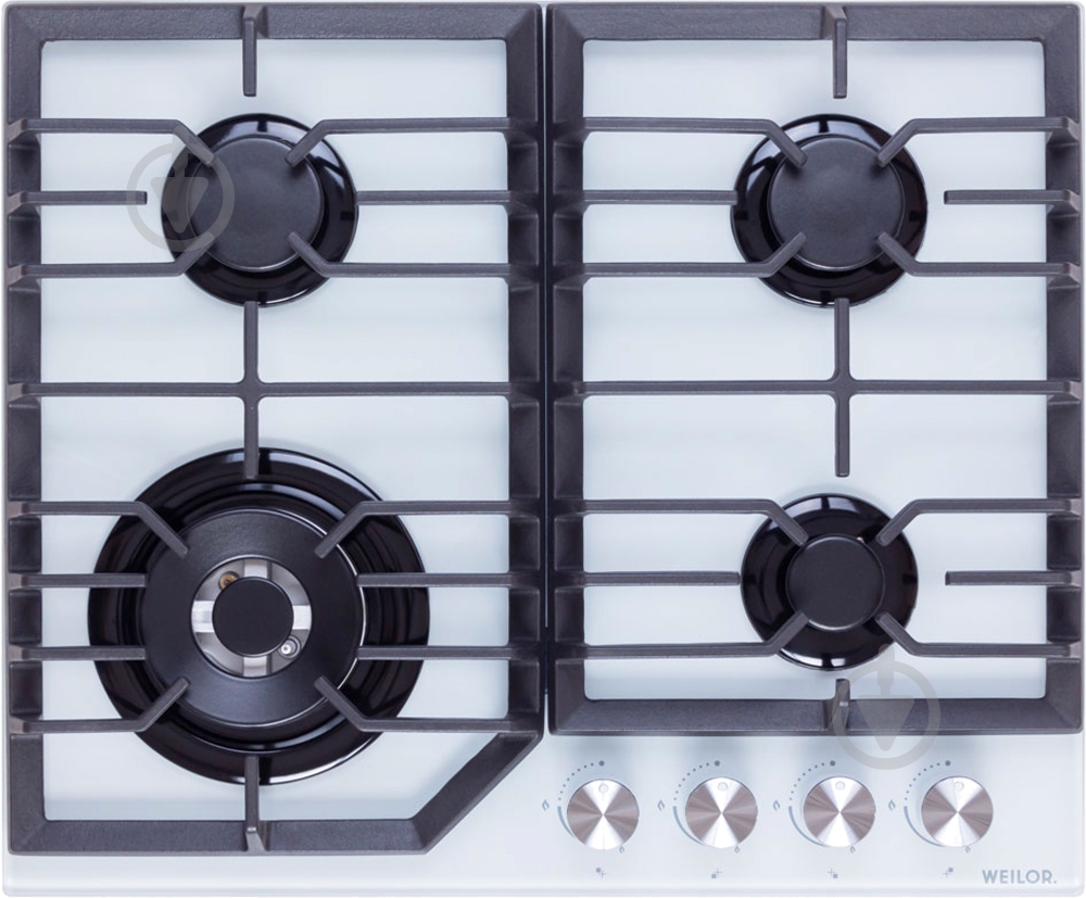 Варочная поверхность WEILOR GG W 624 WH - фото 1 Варочная поверхность WEILOR GG W 624 WH - фото 1