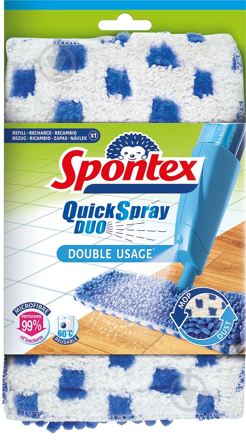 Змінна насадка до швабри SPONTEX Quick Spray 42 см - фото 1