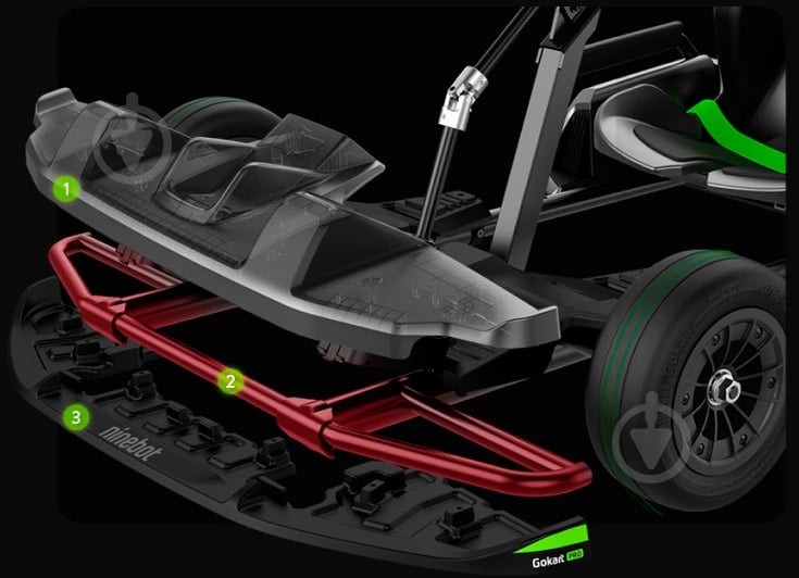 Електрокарт Ninebot GoKart PRO Kit 754380 - фото 9