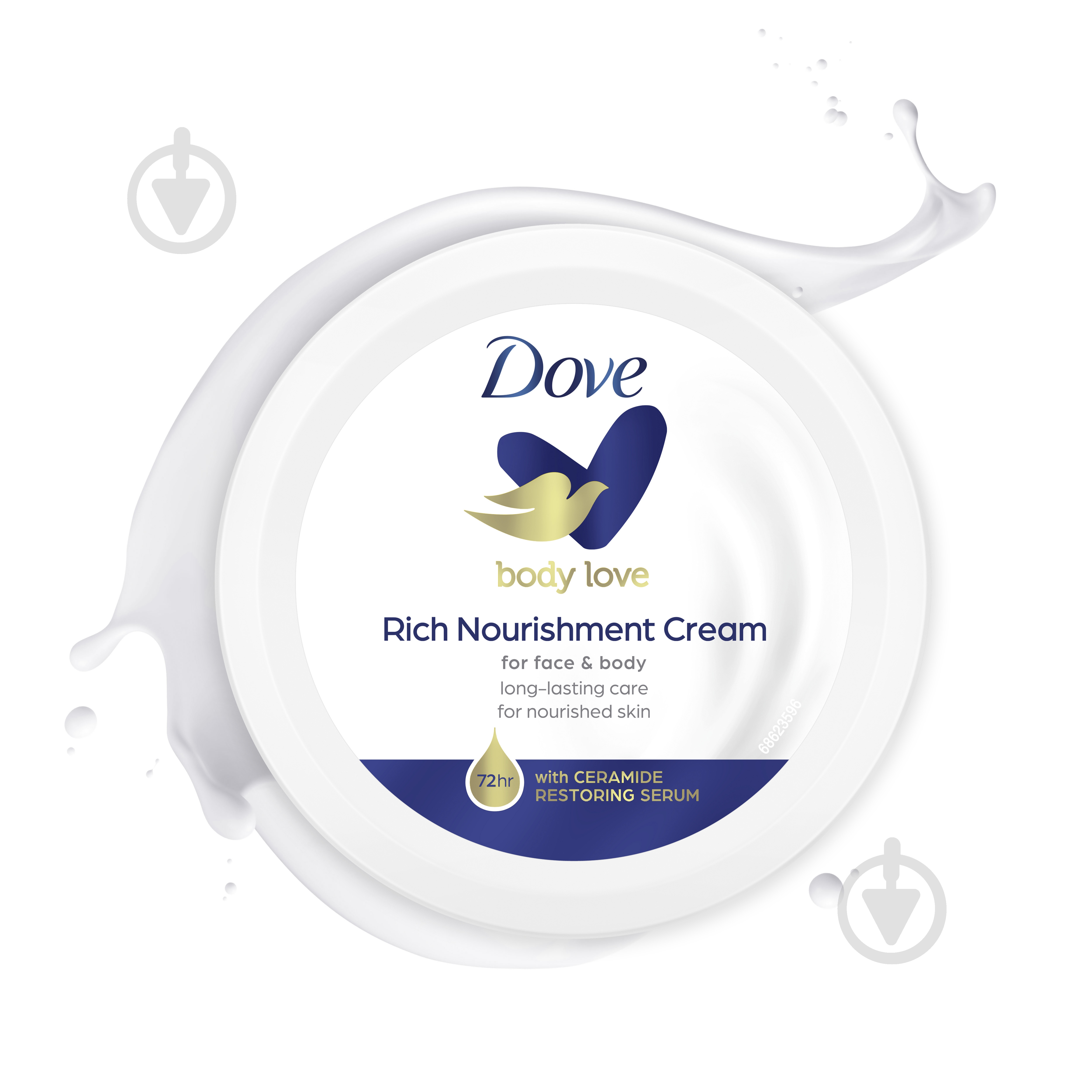 Крем универсальный Dove Питательный 150 мл - фото 2