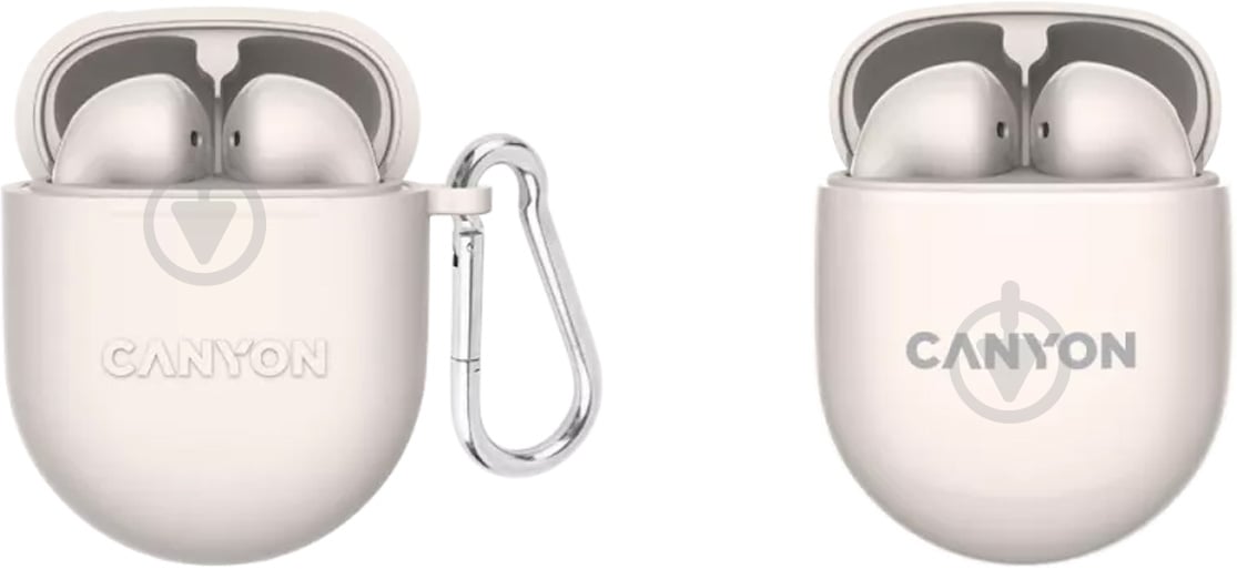 Bluetooth-гарнитура Canyon beige (CNS-TWS6BE) - фото 2