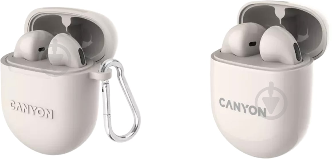 Bluetooth-гарнитура Canyon beige (CNS-TWS6BE) - фото 3