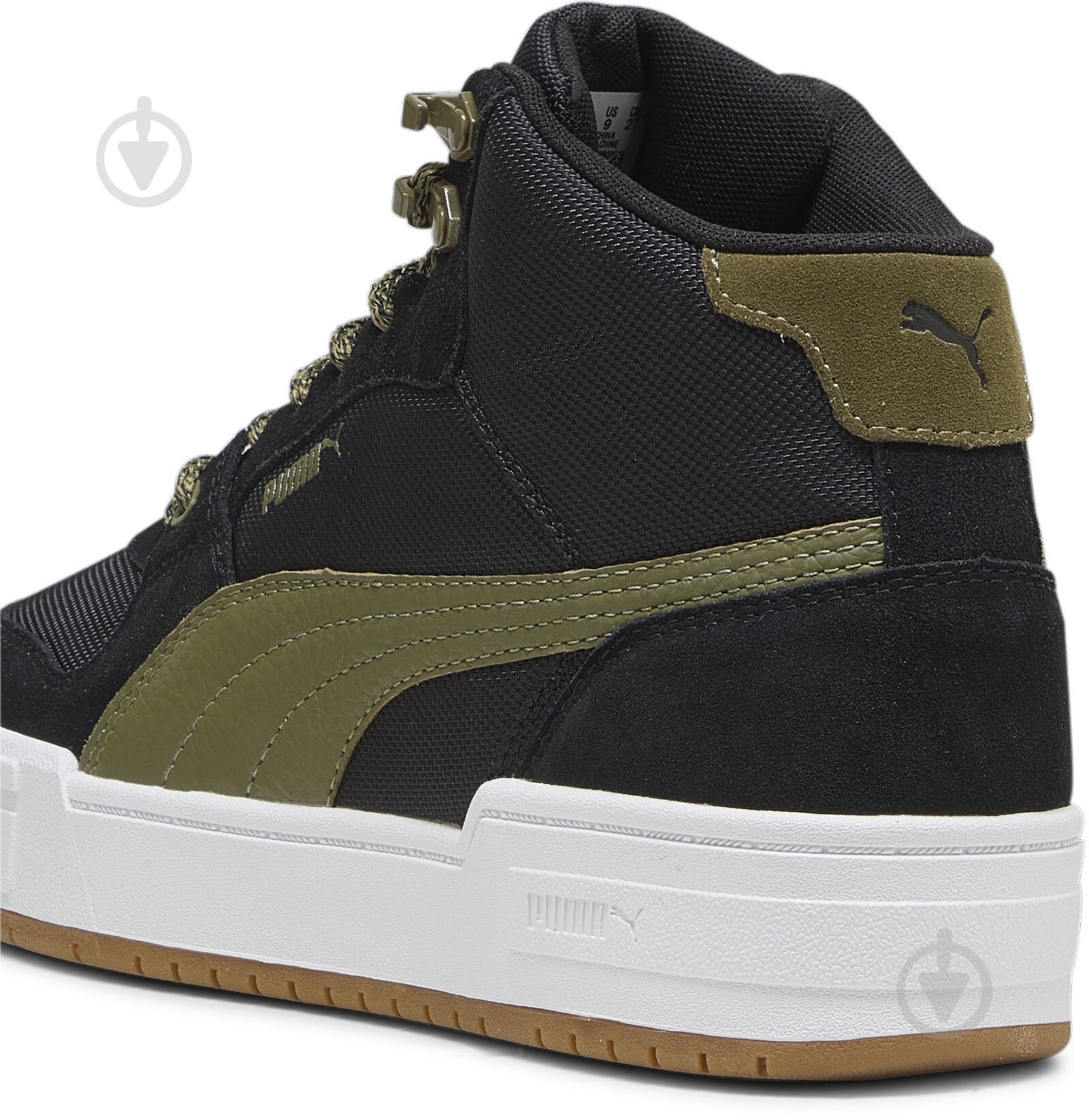 Кроссовки мужские демисезонные Puma CA PRO MID TRAIL 39327801 р.45 черные - фото 4