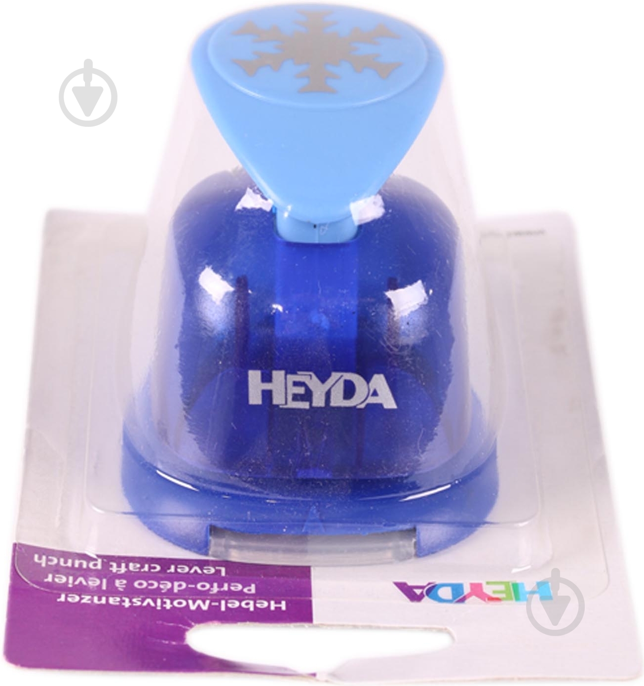 Фигурный дырокол Снежинка 1, 2,5 см Heyda - фото 1 Фигурный дырокол Снежинка 1, 2,5 см Heyda - фото 1