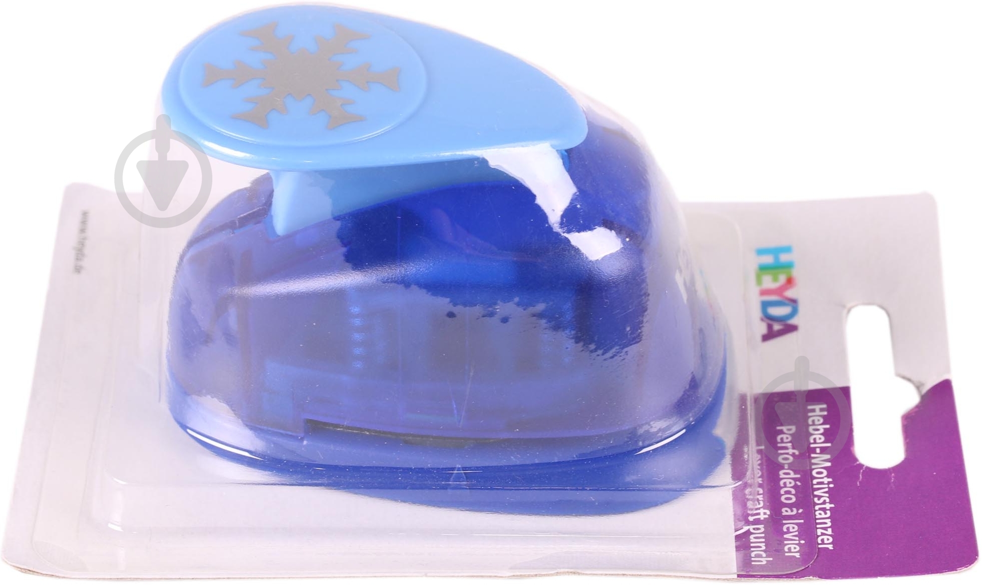 Фигурный дырокол Снежинка 1, 2,5 см Heyda - фото 3 Фигурный дырокол Снежинка 1, 2,5 см Heyda - фото 3