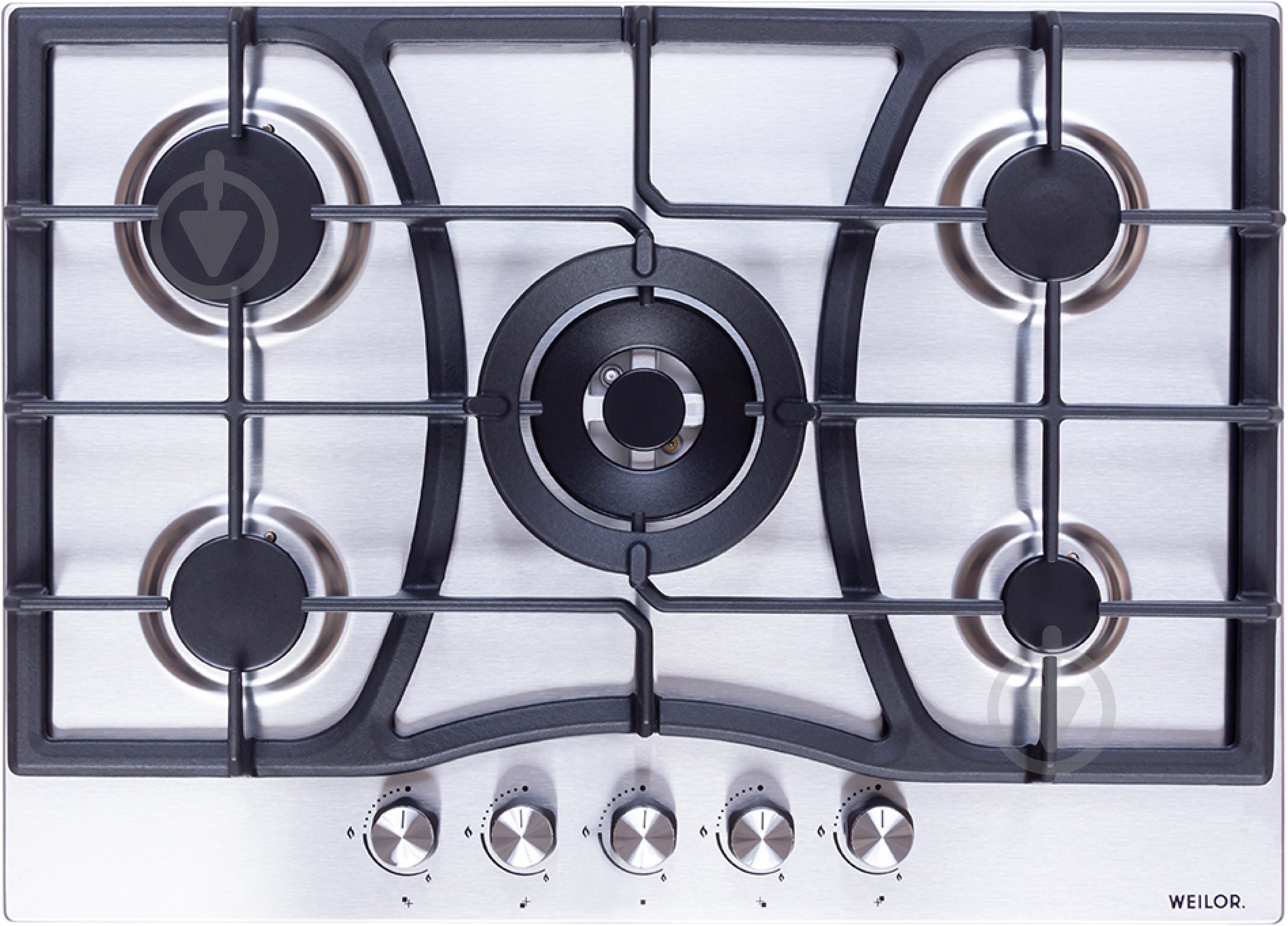 Варочная поверхность газовая WEILOR GM W 714 SS - фото 1