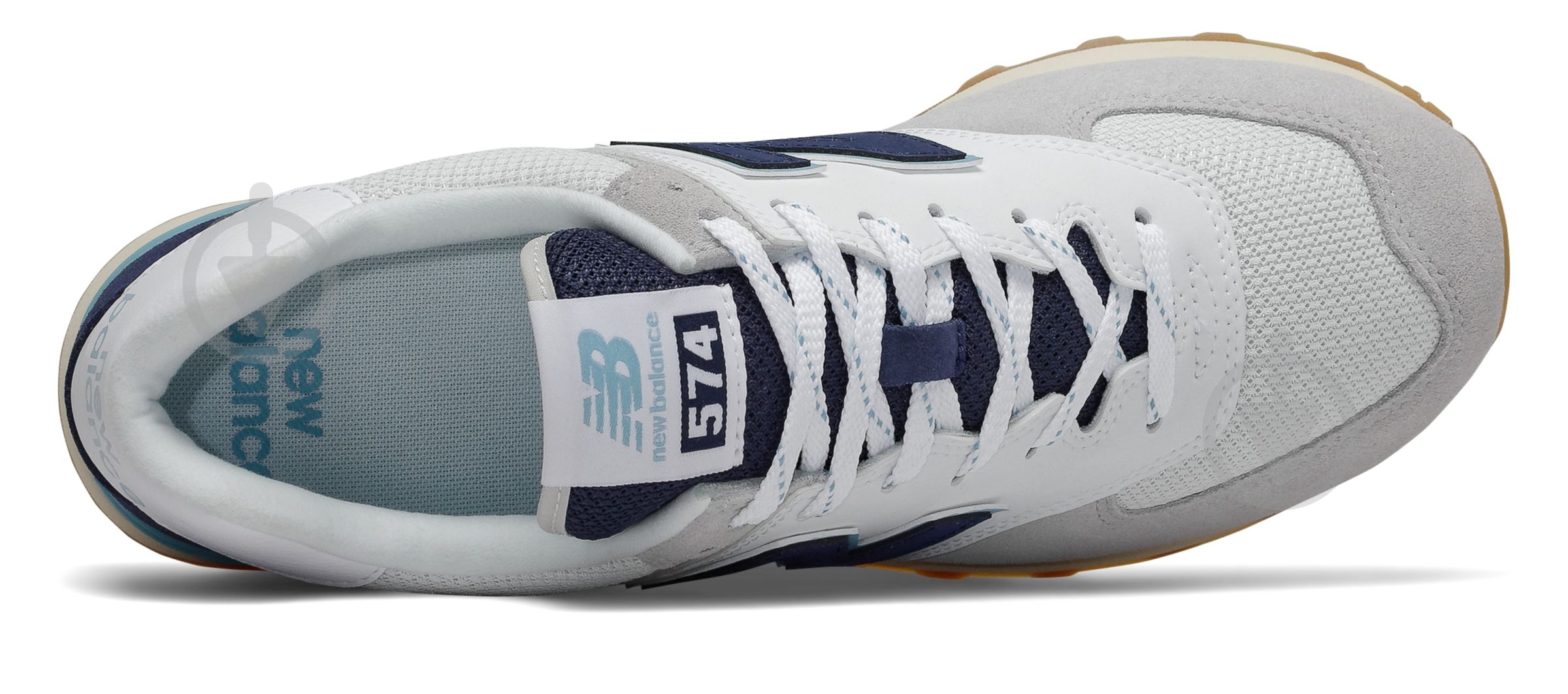 Кроссовки мужские демисезонные New Balance ML574SOU р.41,5 серые - фото 3 Кроссовки мужские демисезонные New Balance ML574SOU р.41,5 серые - фото 3