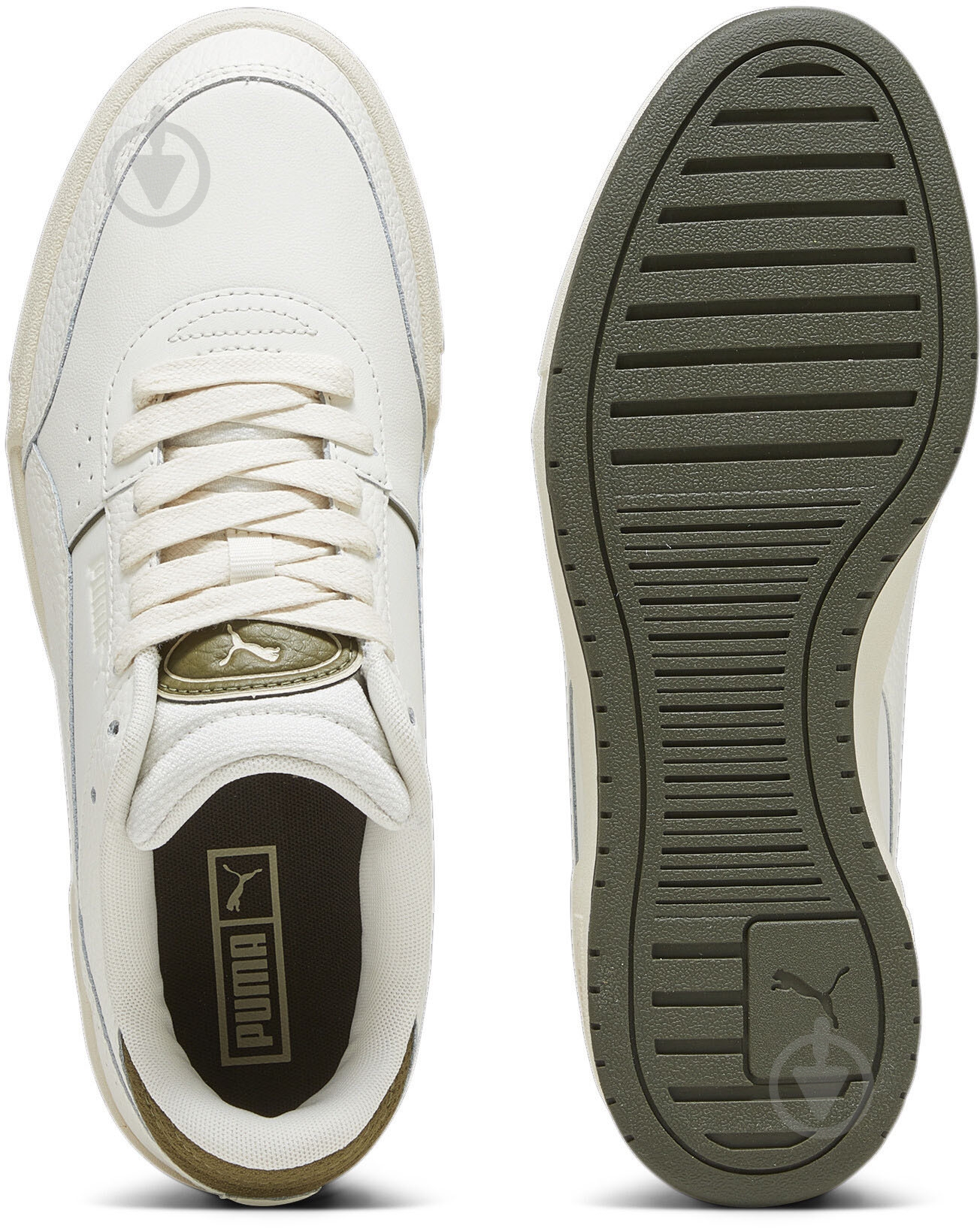 Кроссовки мужские демисезонные Puma CA PRO SPORT 39328202 р.41 бежевые - фото 6