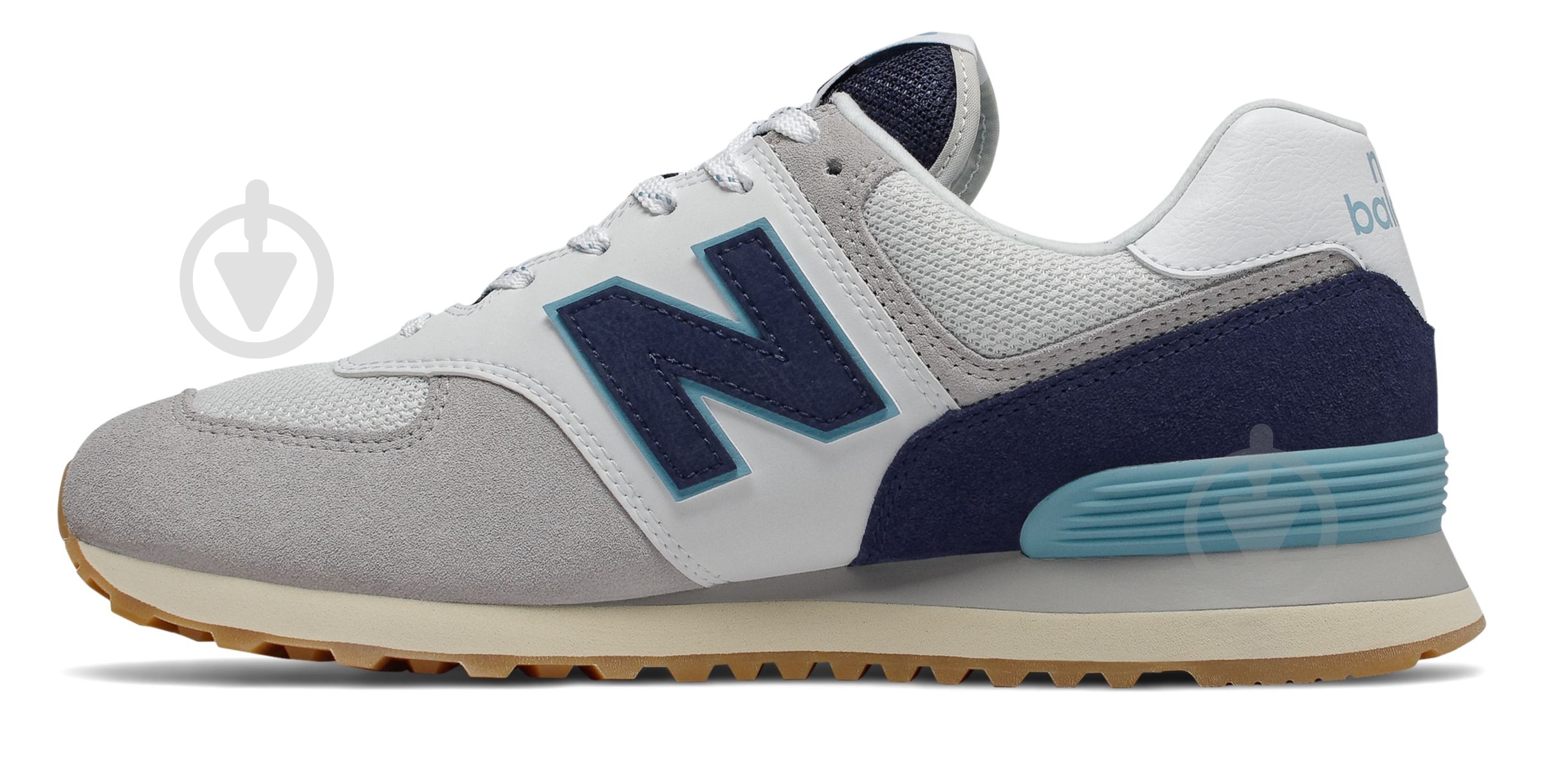 Кроссовки мужские демисезонные New Balance ML574SOU р.42,5 серые - фото 2