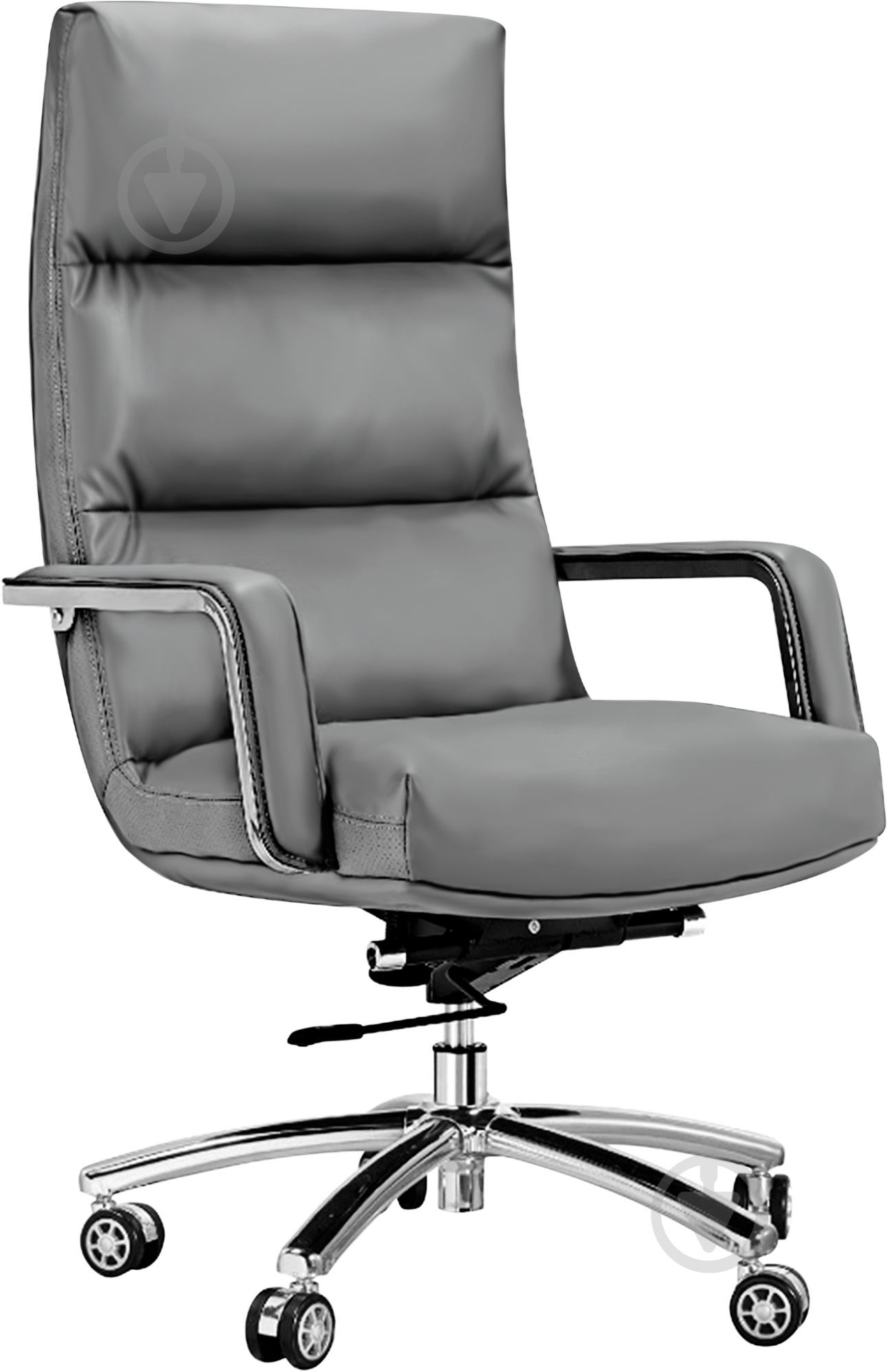 Кресло GT Racer B-8994 серый - фото 1