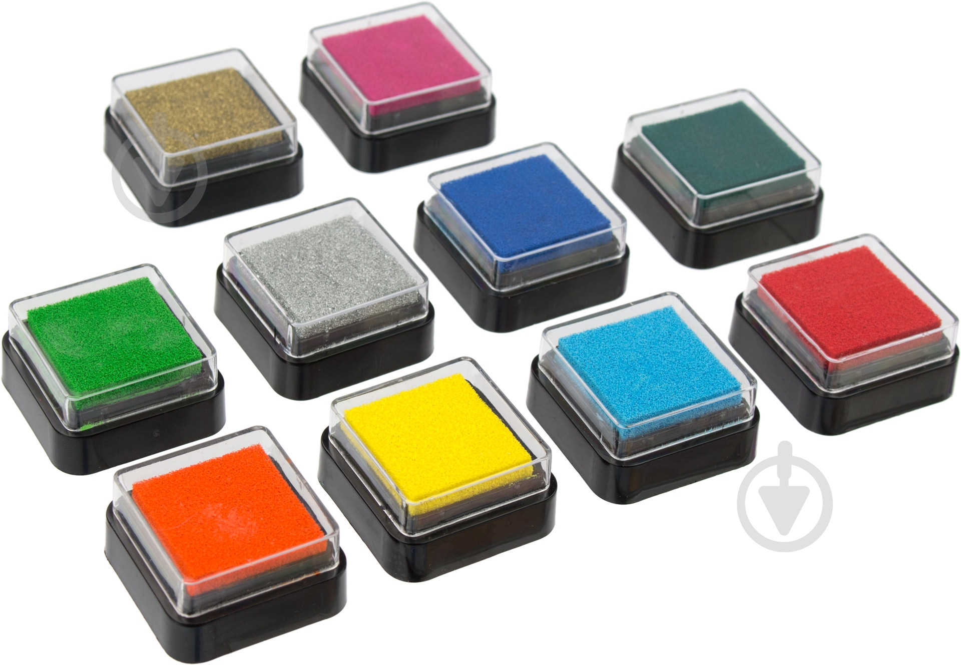 Набор чернил пигментных «Радуга» 2,5х2,5 см - фото 2