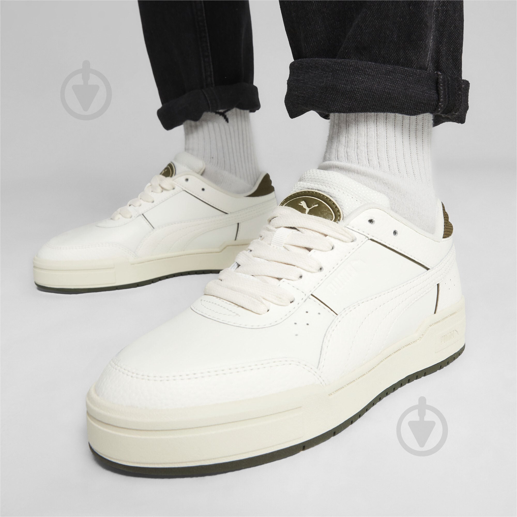 Кроссовки мужские демисезонные Puma CA PRO SPORT 39328202 р.44 бежевые - фото 7