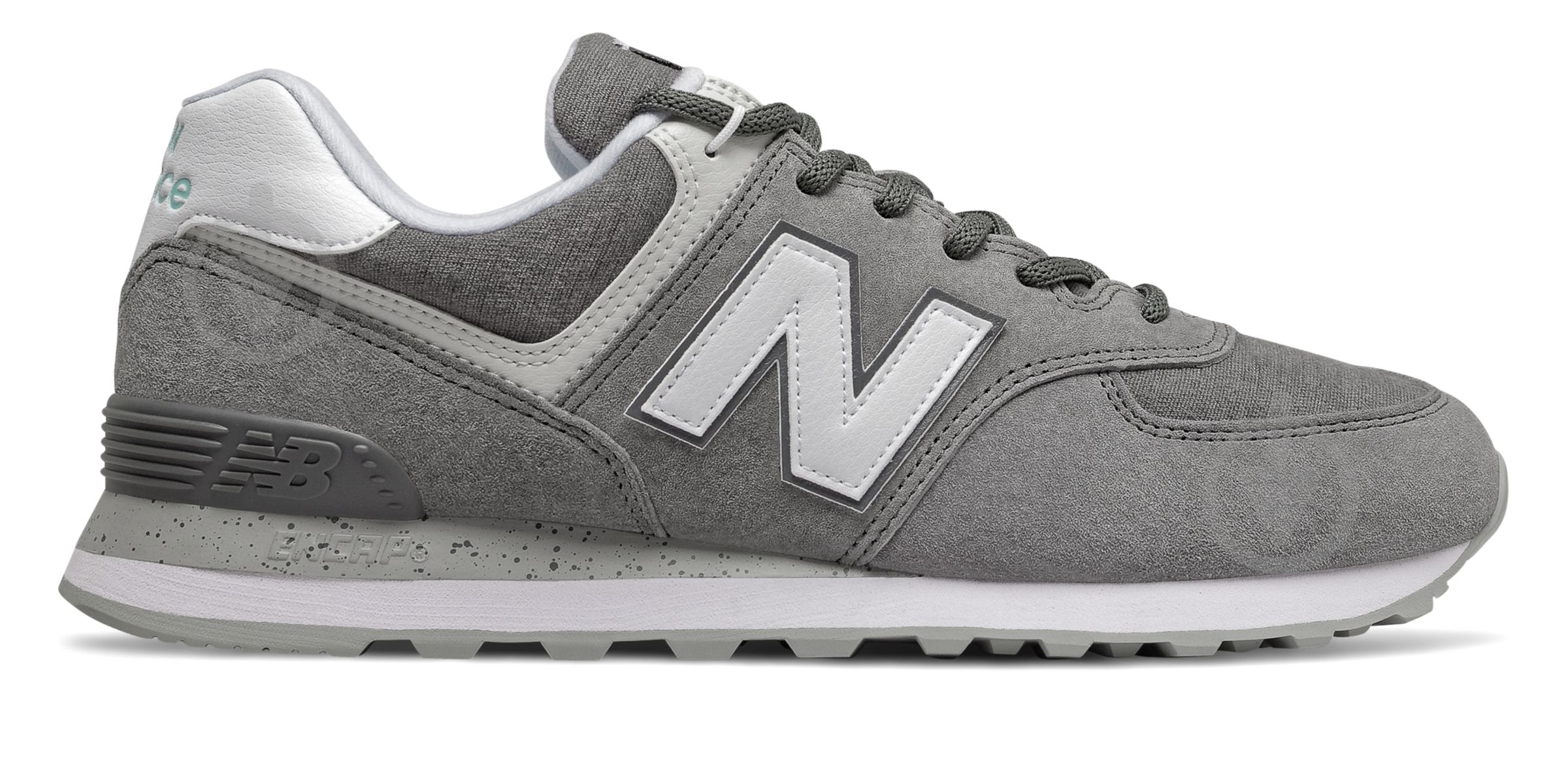 Кросівки чоловічі демісезонні New Balance ML574SPW р.41,5 сірі - фото 1