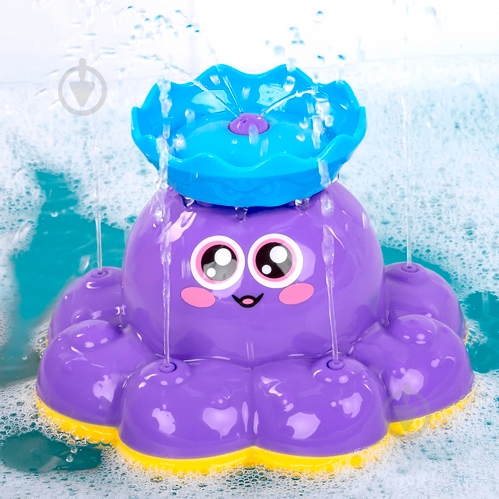 Игрушка для ванны Bebelino Осьминог-фонтан 58050 - фото 4