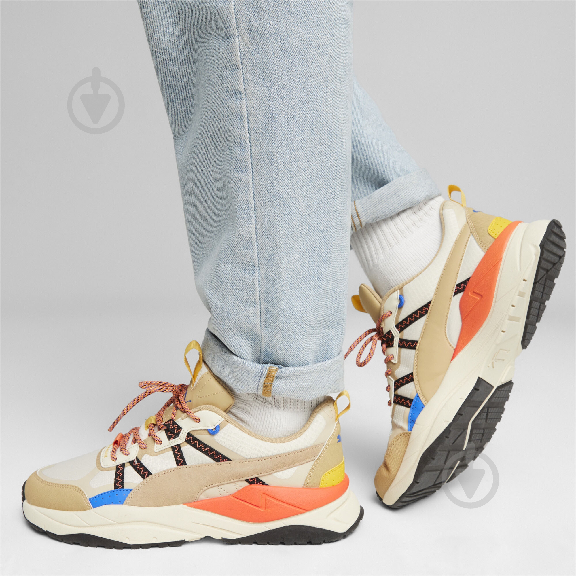 Кроссовки мужские демисезонные Puma X-RAY TOUR OPEN ROAD 39336002 р.42 бежевые - фото 7