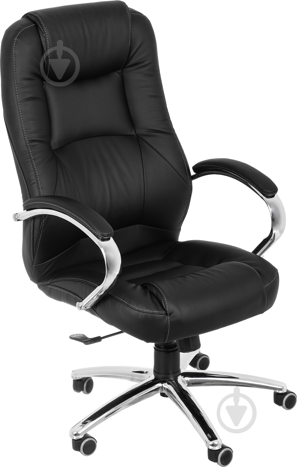 Кресло AMF Art Metal Furniture Мустанг Anyfix Хром Неаполь N-20 черный - фото 1