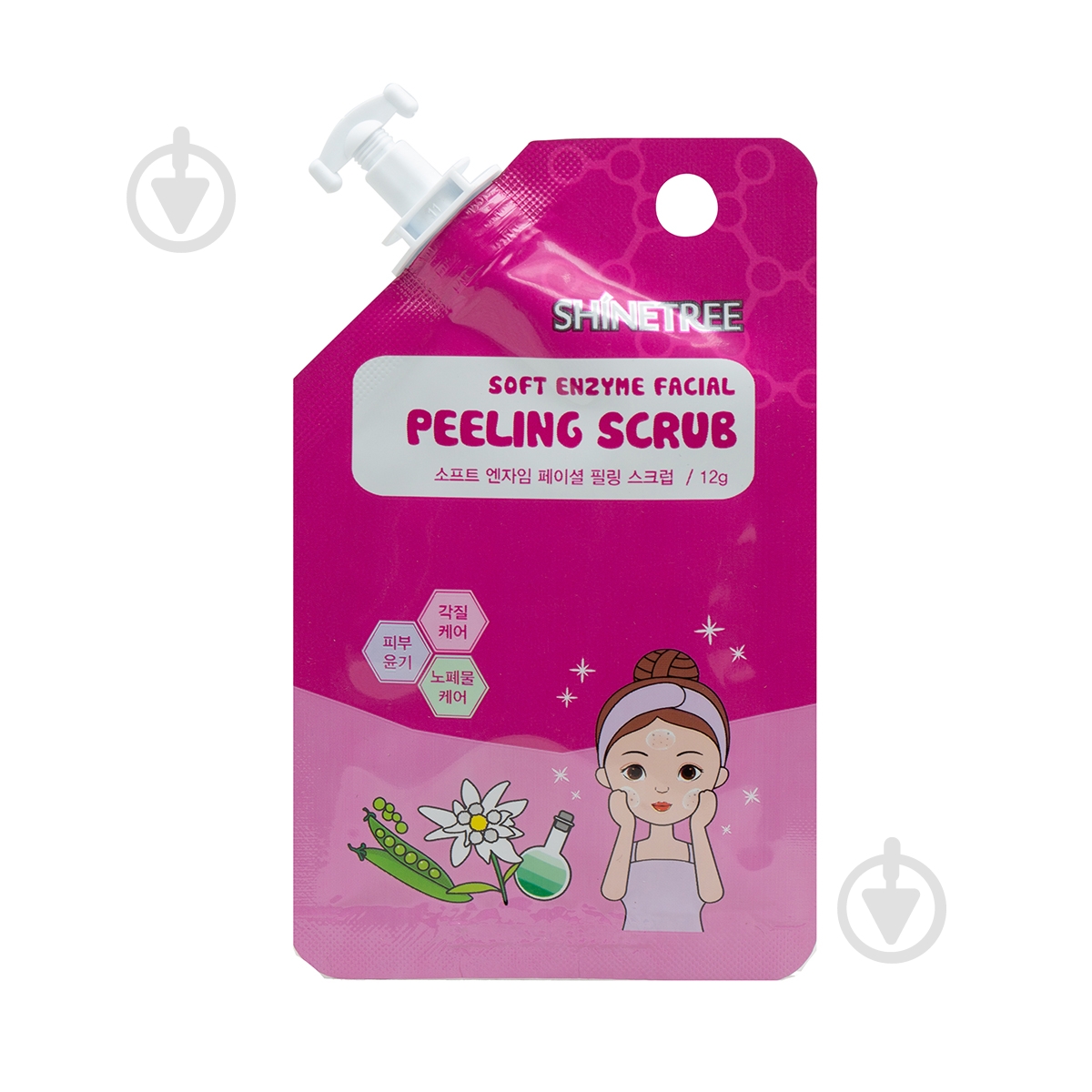 Скраб Shinetree Soft Enzyme Peeling Scrub энзимный 12 мл - фото 1