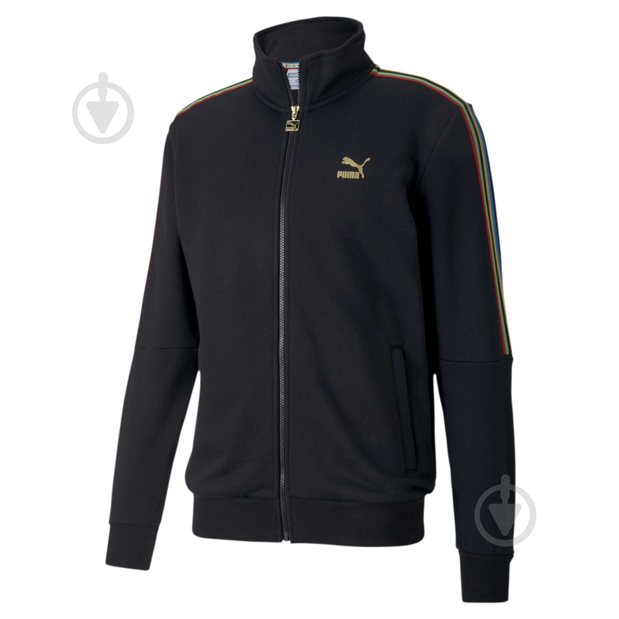 Джемпер Puma TFS Worldhood Track Top 59761201 р. XL черный - фото 1 Джемпер Puma TFS Worldhood Track Top 59761201 р. XL черный - фото 1