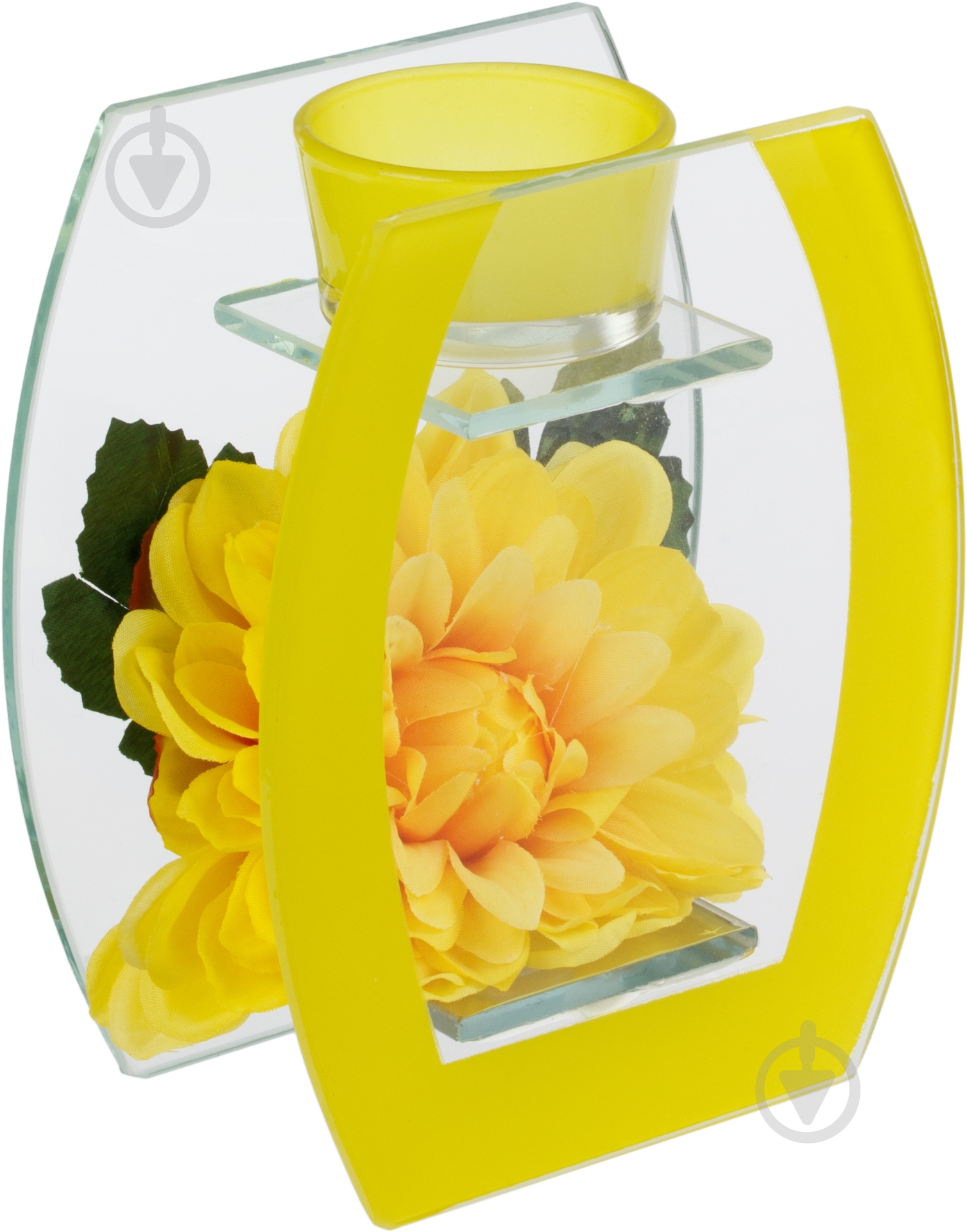 Подсвечник Пион овал EBA14A003 - фото 1