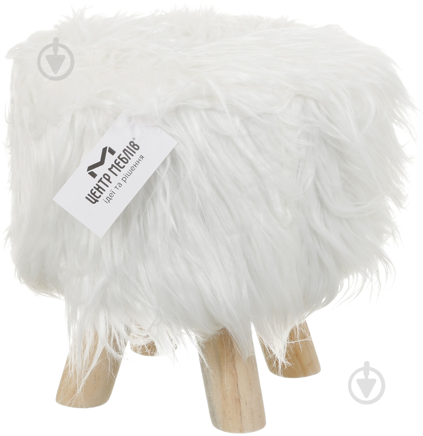 Пуф Наварра 30х30 см белый - фото 2