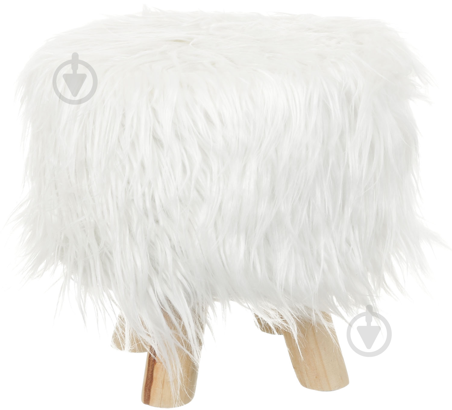 Пуф Наварра 30х30 см белый - фото 1