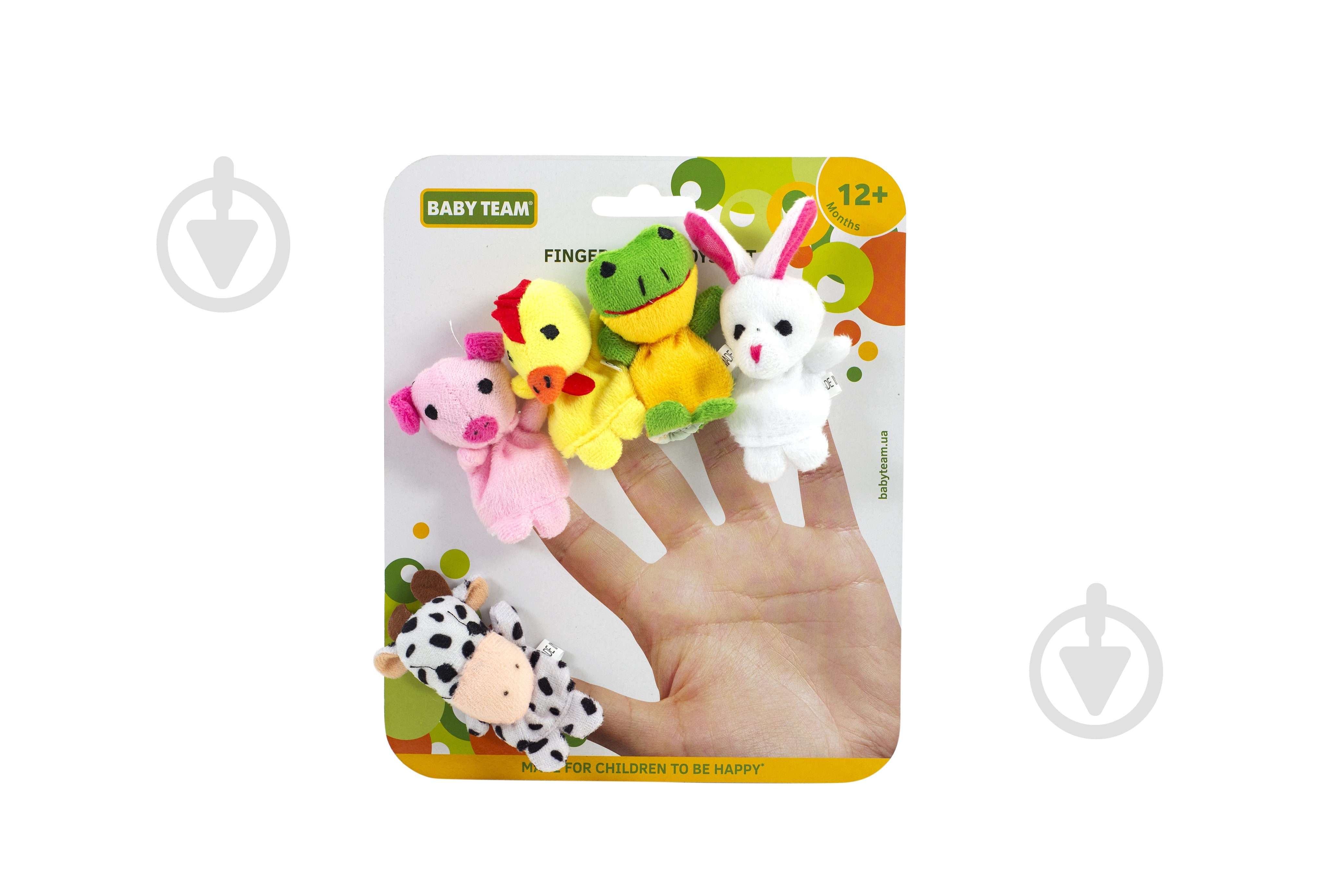 Набор игрушек Baby Team на пальцы Весёлые пушистики - фото 2