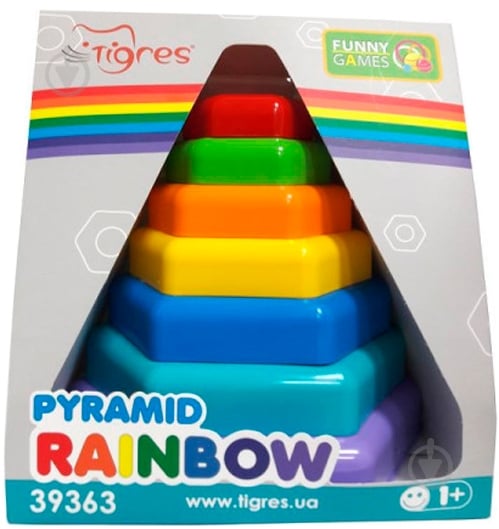 Пирамидка Тигрес Радуга - фото 3