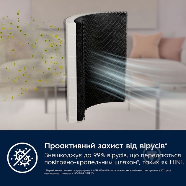 Фільтр для очищувача повітря Electrolux EFFCLN2EU - фото 3