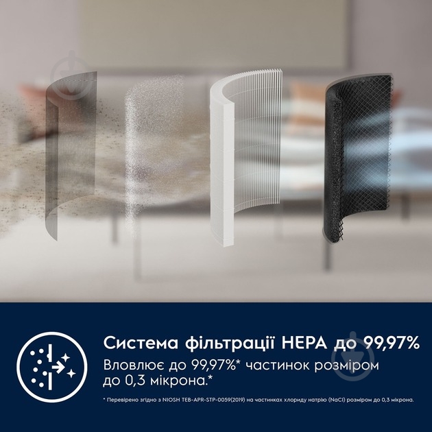Фільтр для очищувача повітря Electrolux EFFCLN2EU - фото 4