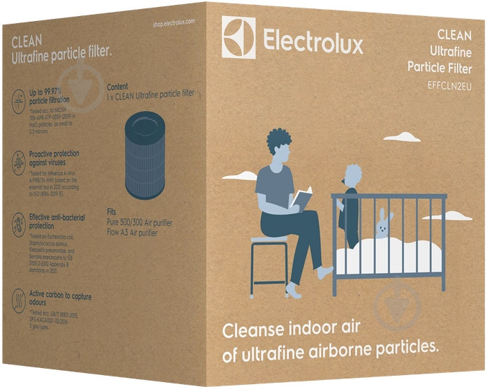 Фільтр для очищувача повітря Electrolux EFFCLN2EU - фото 2