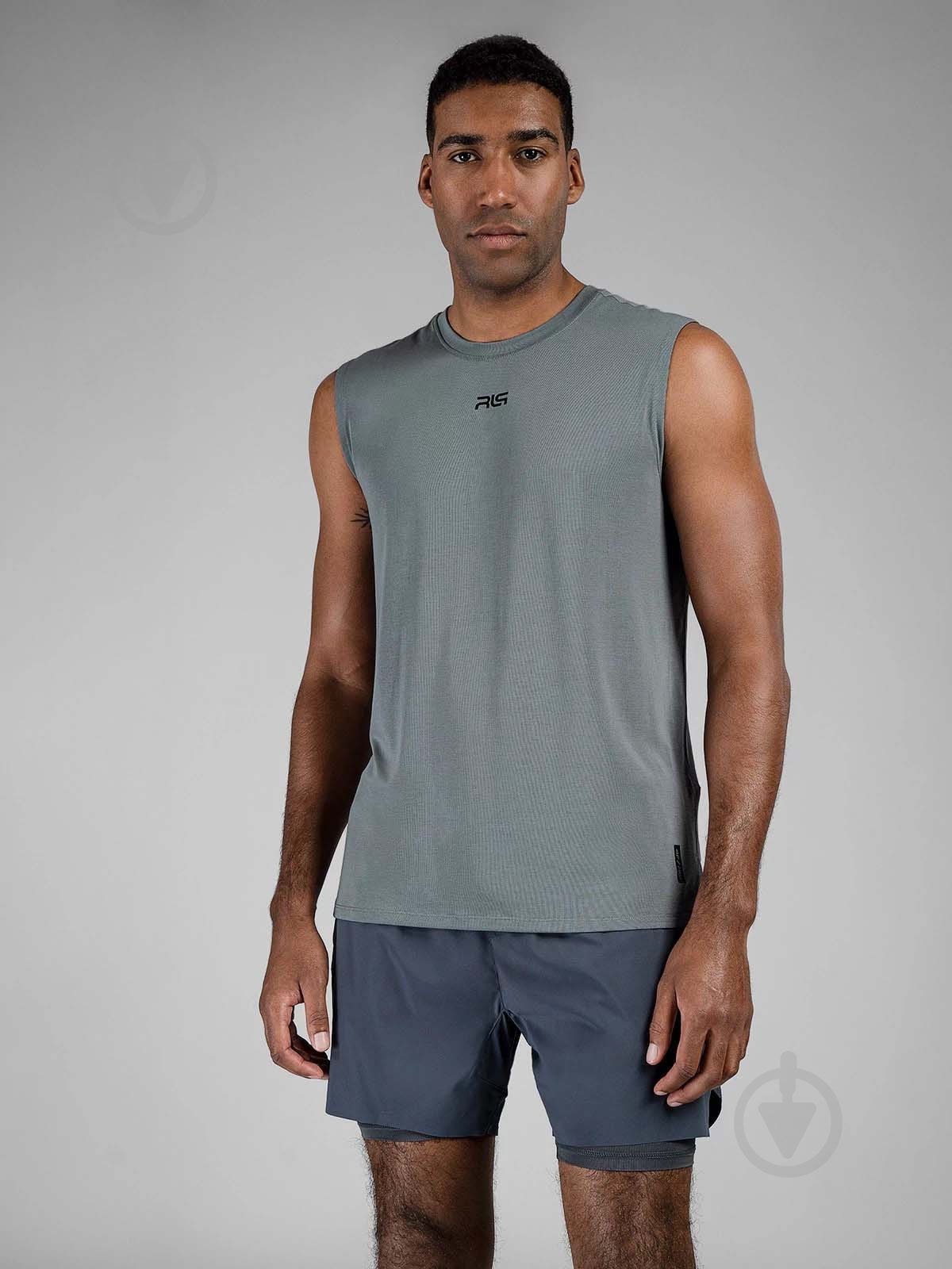 Майка 4F TSHIRT FNK M255 RL9AW22TFTSM255-27S р.S серый - фото 1