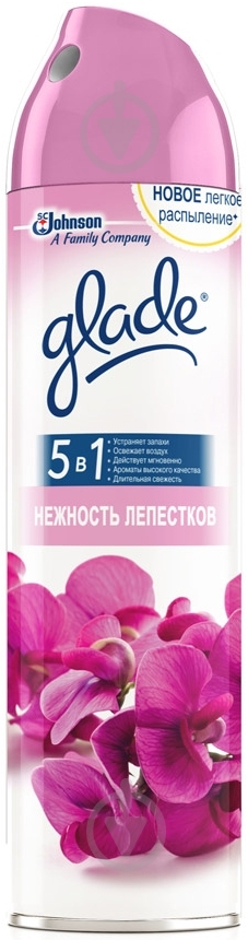 Освежитель воздуха Glade Нежность лепестков 300 мл - фото 1
