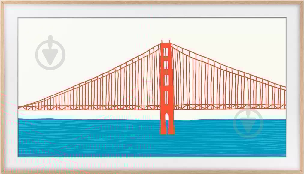 Рамка Samsung QE65LS03AAUXUA 65" wood (VG-SCFA65TKBRU) - фото 4