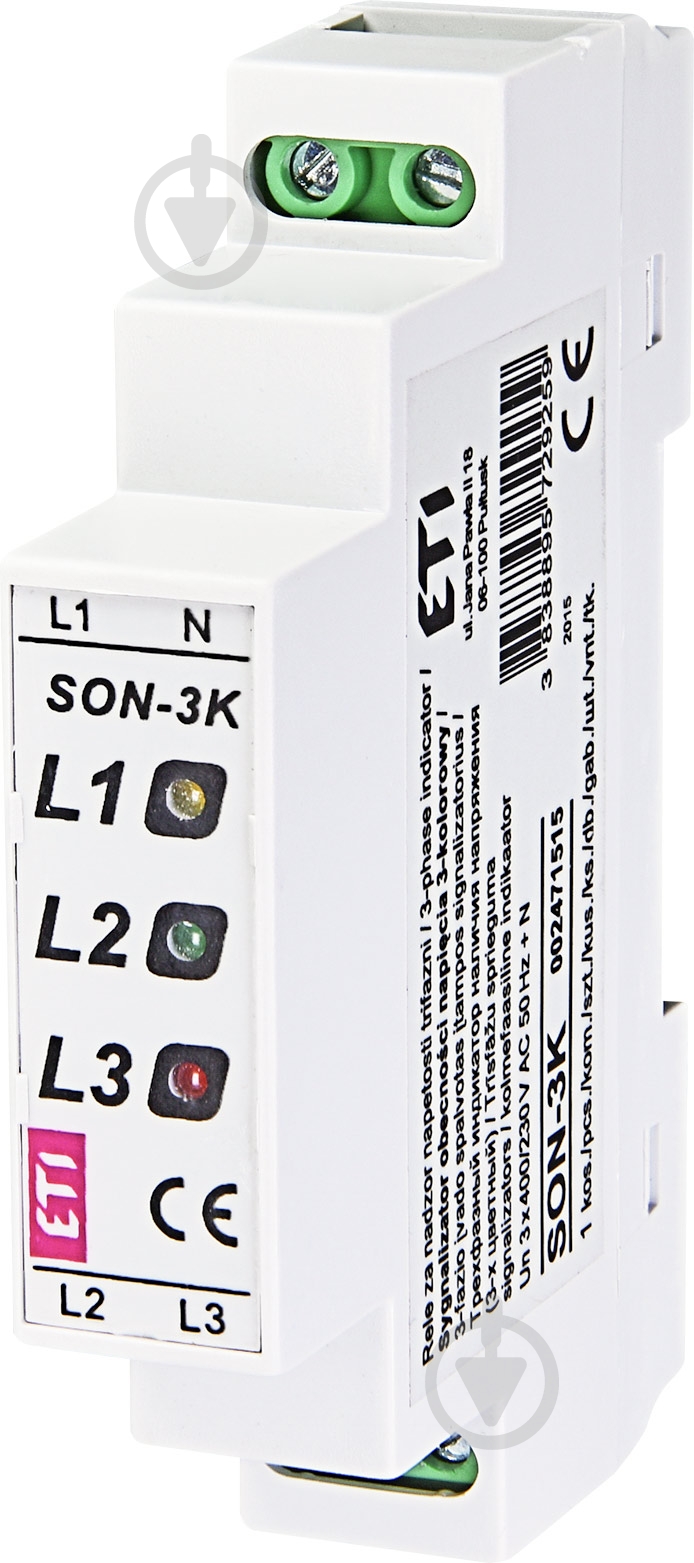 Индикатор напряжения ETI SON-3K - фото 1