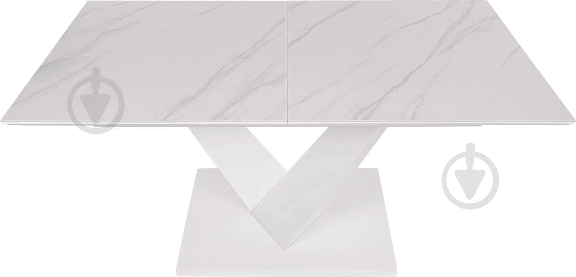 Стіл обідній GT Racer DT-1105 (160-200x90x75) White - фото 4