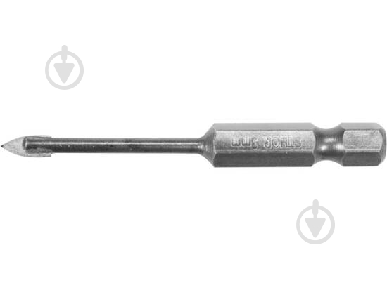 Свердло STHOR 3 x 60 мм 21700 - фото 1