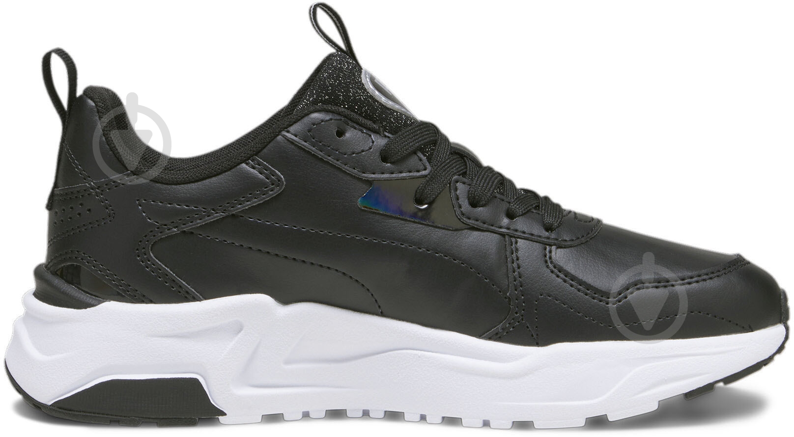 Кроссовки женские демисезонные Puma TRINITY LITE WINTER WONDERLAND WMNS 39337802 р.40,5 черные - фото 2