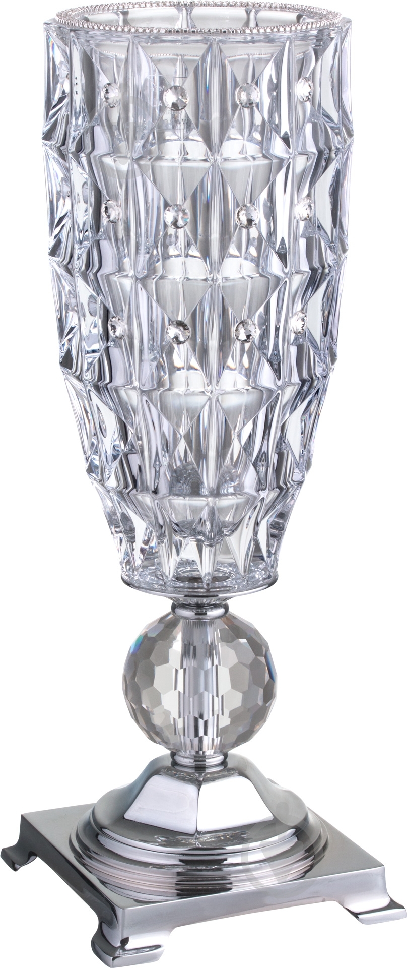 Ваза Le Monde Cadeaux Diamond 900701-P 45 см 900701-P - фото 1