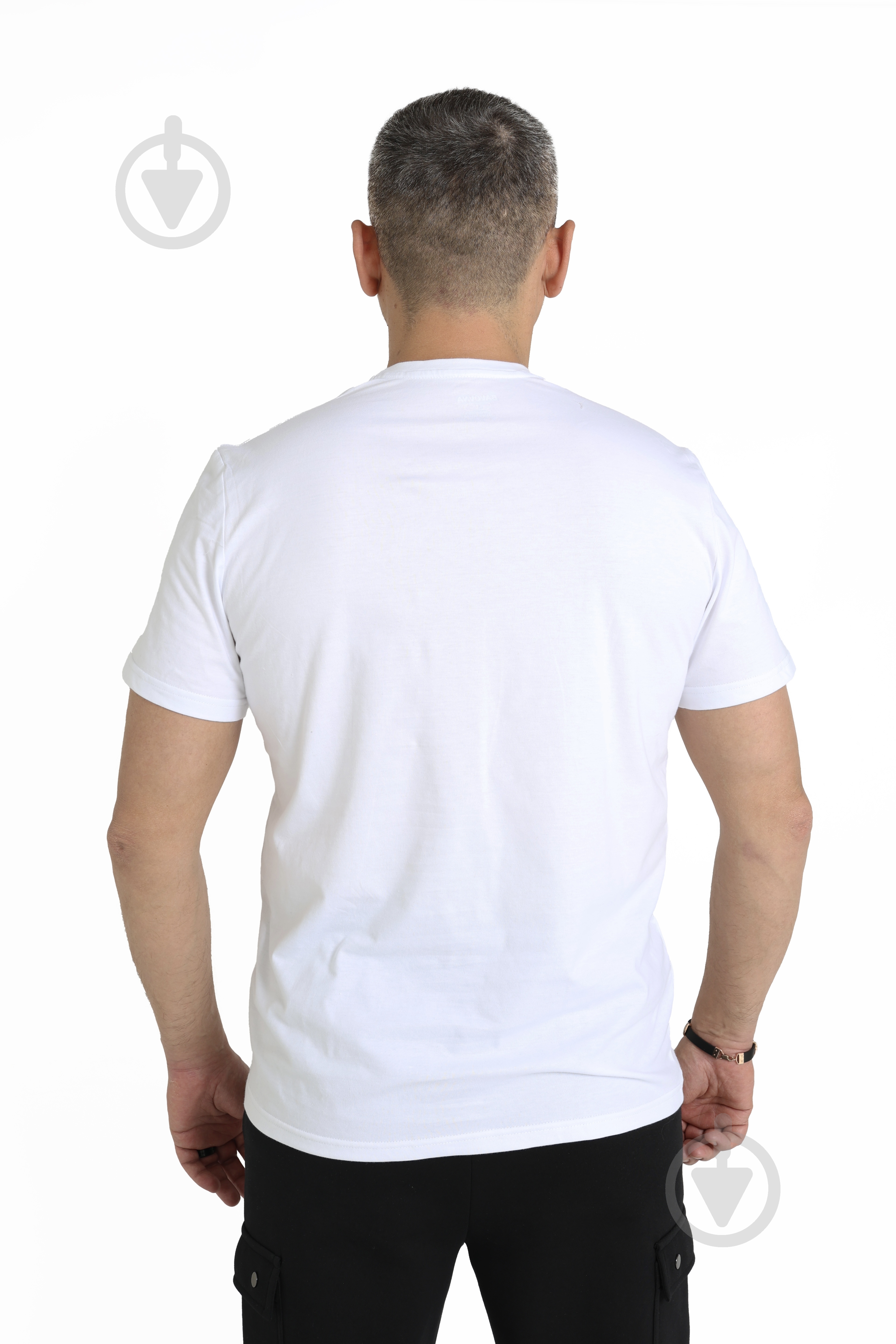 Футболка ESS TEE BAVOVNA BVNM105-100 р.3XL белый - фото 2 Футболка ESS TEE BAVOVNA BVNM105-100 р.3XL белый - фото 2